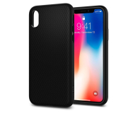 Etui Liquid Air Matte do iPhone X czarne - 386760 - zdjęcie 5